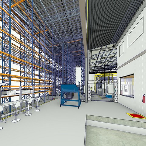 Projetos arquitetonicos industriais